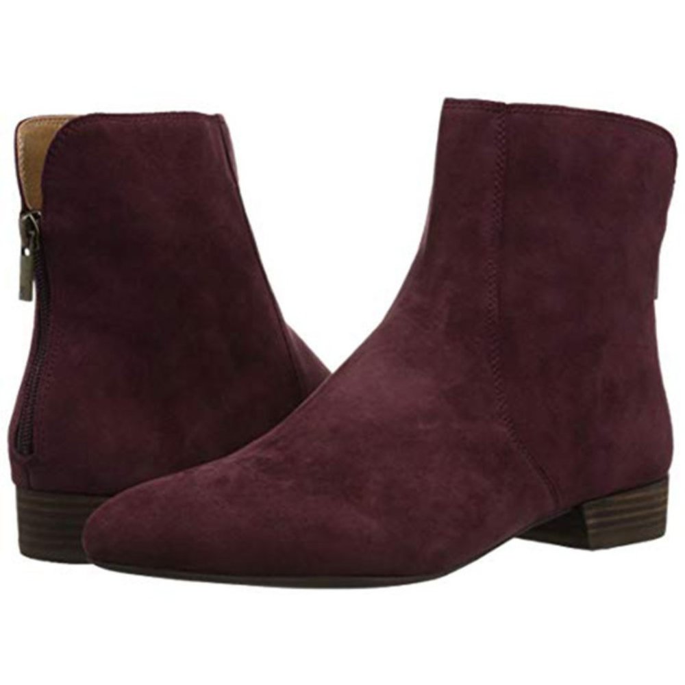 Lucky Brand Glanshi Leather Memory Foam Boot 7M